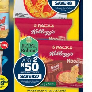 Noodles at Pick n Pay Hyper