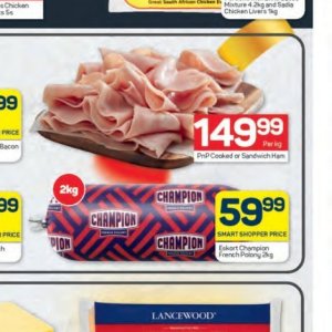 Sandwich at Pick n Pay Hyper