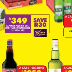 Cider at Shoprite