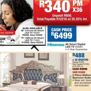TV set deals at OK Furniture valid to 23.07 Check at