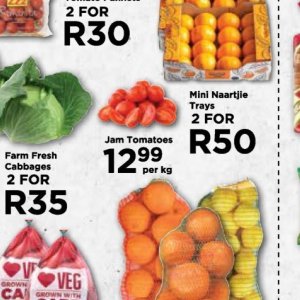 Tomatoes at Fruit & Veg City