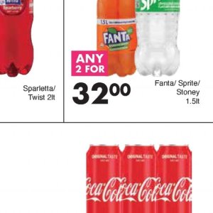 Fizzy drink at Save Hyper