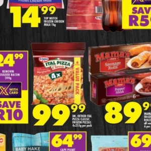 Pizza at Shoprite