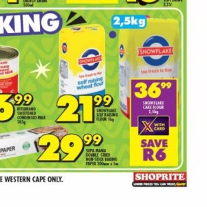 Paper at Shoprite