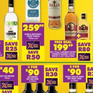 Tequila at Shoprite
