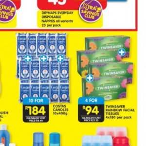 Candies at Shoprite