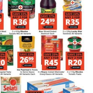 Beetroot at Checkers