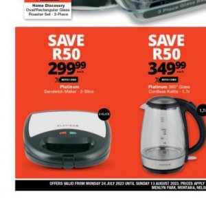 Sandwich maker at Checkers Hyper