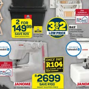 Storage box at Pick n Pay Hyper