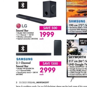 Makro 2024 soundbar prices