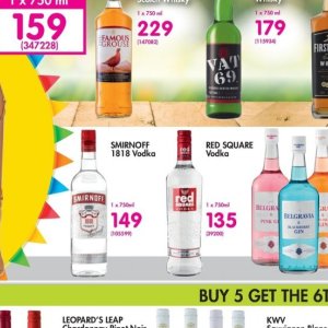 Vodka smirnoff  at Makro