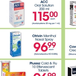 Nasal spray at Clicks