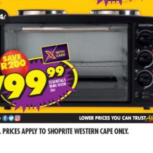 Mini deals oven shoprite