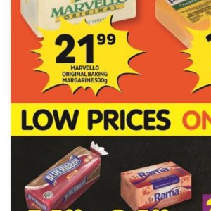 Margarine at Shoprite