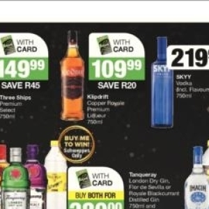 Vodka smirnoff  at Spar