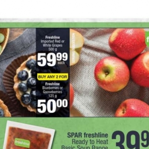 Grapes at Spar