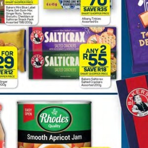 Crackers at Pick n Pay Hyper