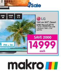 TV set at Makro
