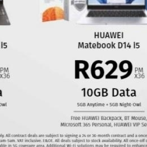 huawei matebook d14 vodacom