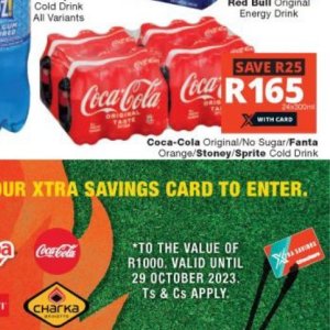 Fizzy drink at Checkers