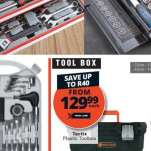 Tool box at Checkers Hyper