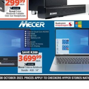 Notebook deals at Crazy Store valid to 13.07