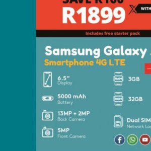 Smartphone samsung  at Checkers