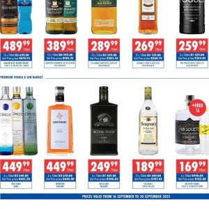 Whiskey at Ultra Liquors