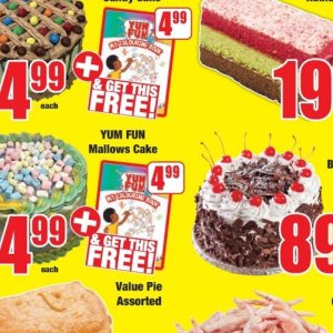 Cake at Boxer Superstores