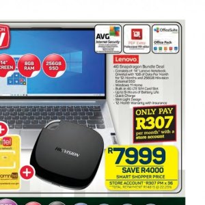 Notebook deals at Crazy Store valid to 13.07