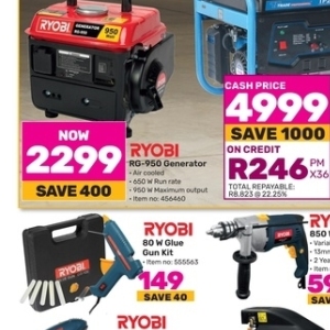 Ryobi deals at Game valid to 20.10 Check at Allcatalogues .za