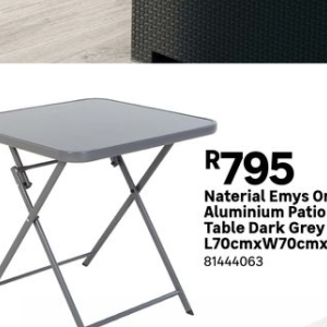 Table at Leroy Merlin
