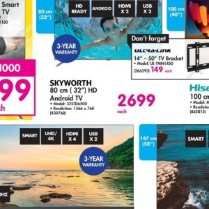 TV set at Makro