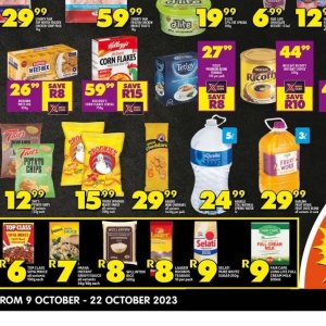 Kellogg's deals at Shoprite valid to 22.10 Check at Allcatalogues.co.za
