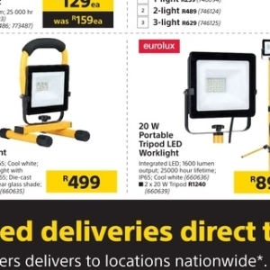 Led flood deals lights builders warehouse