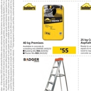 Ladder at Builders Warehouse