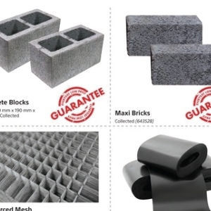 Cinder blocks builders sales warehouse