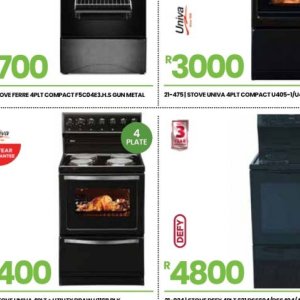 defy 4 plate stove at fair price