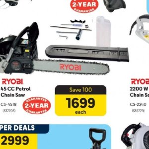 Chainsaw deals prices makro