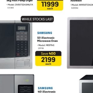 Microwave oven at Makro