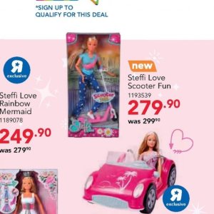 Scooters at Toysrus