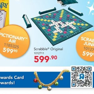 Scrabble at Toysrus