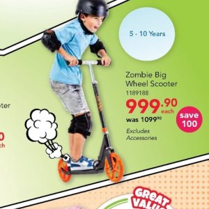 Scooters at Toysrus