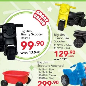 Scooters at Toysrus