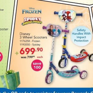 Scooters at Toysrus