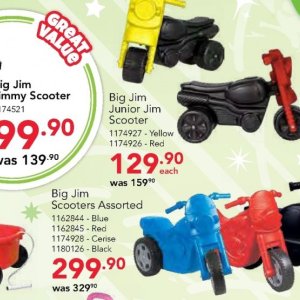 Scooters at Toysrus