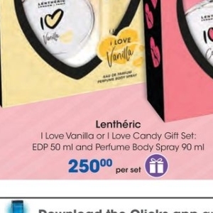 Body spray at Clicks