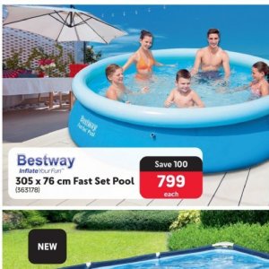 Inflatable store pools makro