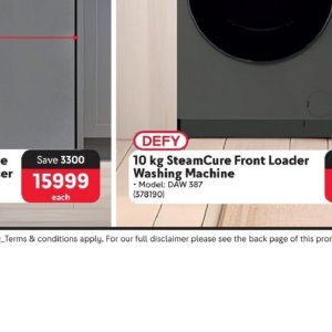 Washing machine at Makro