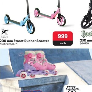Scooters at Makro